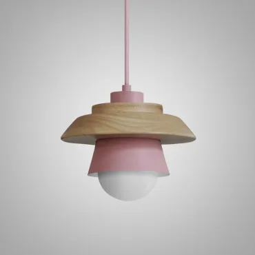 Подвесной светильник ECO Розовый от ImperiumLoft