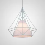 Подвесной светильник The Diamond Chandelier Kevin Reilly 1 D28 Белый от ImperiumLoft