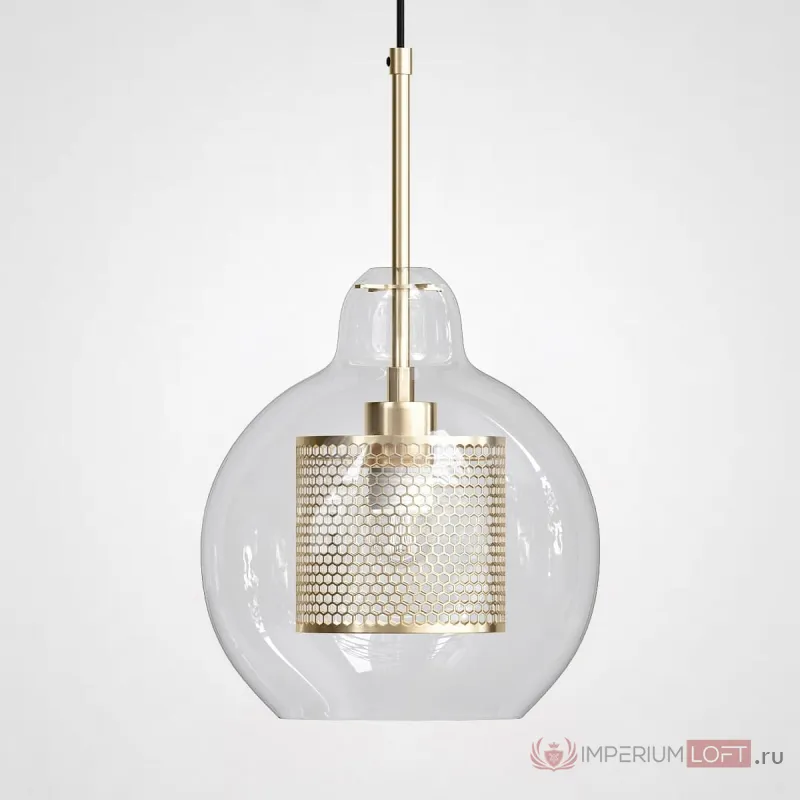 Подвесной светильник CATCH F pear brass D25 от ImperiumLoft