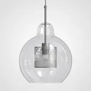 Подвесной светильник CATCH F pear silver D30