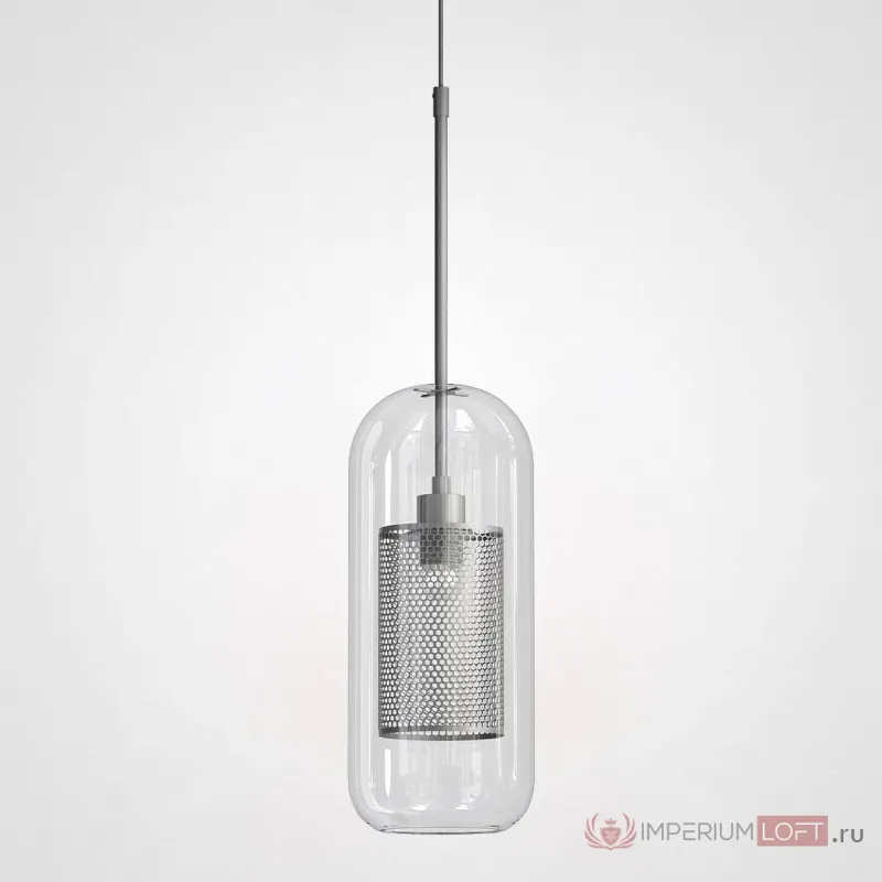 Подвесной светильник CATCH F cylinder silver D12 от ImperiumLoft