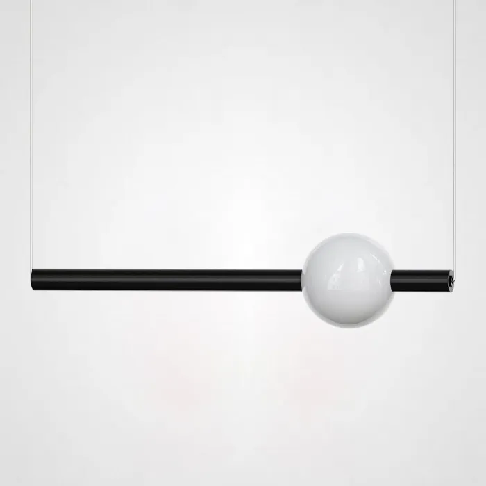 Подвесной светильник broom ORION GLOBE LIGHT Black C L600 от ImperiumLoft
