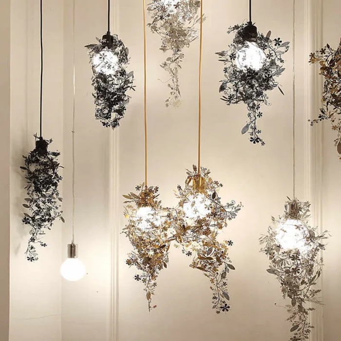 Подвесной светильник Garland Light Gold от ImperiumLoft