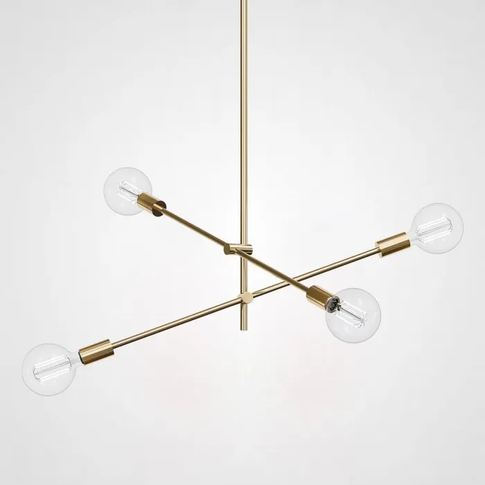 Люстра LF Studio Cliff Pendant 4 Bronze от ImperiumLoft