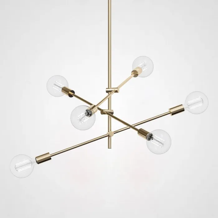 Люстра LF Studio Cliff Pendant 6 Bronze от ImperiumLoft
