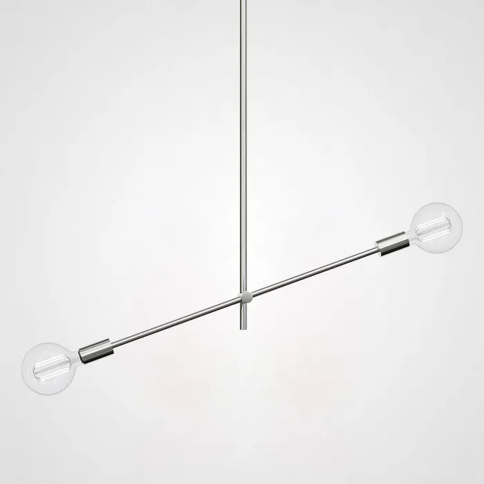 Люстра LF Studio Cliff Pendant 2 Chrome от ImperiumLoft