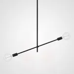 Люстра LF Studio Cliff Pendant 2 Black от ImperiumLoft