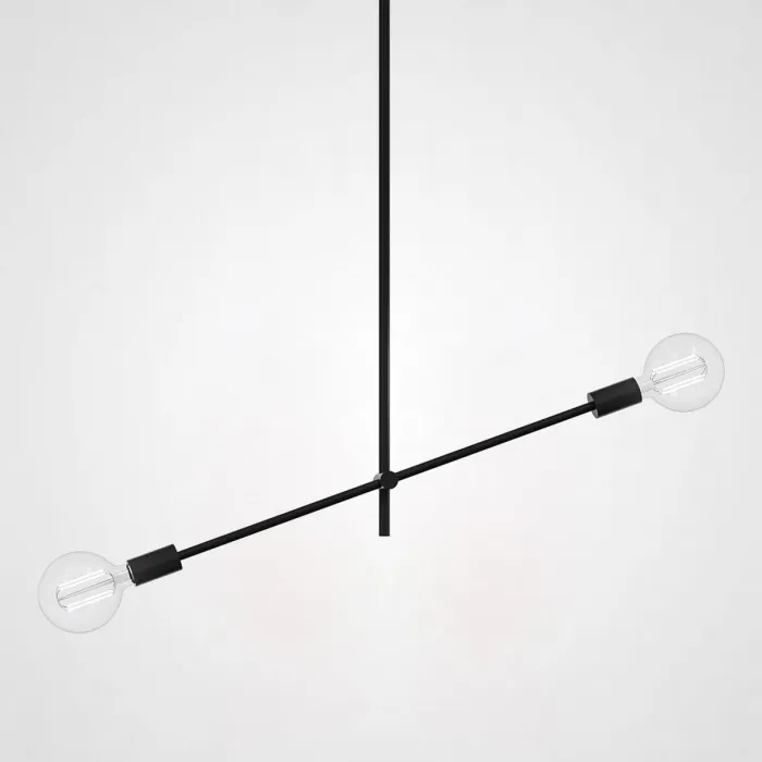 Люстра LF Studio Cliff Pendant 2 Black от ImperiumLoft