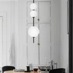 Подвесной светильник White beads Pendant D50 от ImperiumLoft
