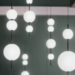 Подвесной светильник White beads Pendant D50 от ImperiumLoft