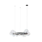 Подвесной светильник Loft it Molecule 10023/850 Цвет арматуры черный Цвет плафонов прозрачный от ImperiumLoft