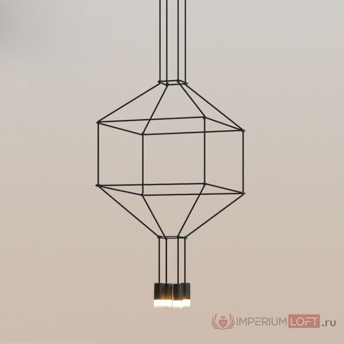 Потолочный светильник Via 4 round от ImperiumLoft