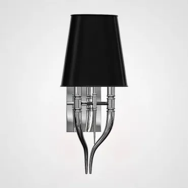 Настенный светильник Crystal Light Brunilde Ipe Cavalli H52 Silver/Black