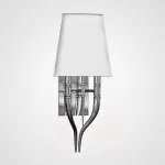 Настенный светильник Crystal Light Brunilde Ipe Cavalli H52 Silver/White от ImperiumLoft