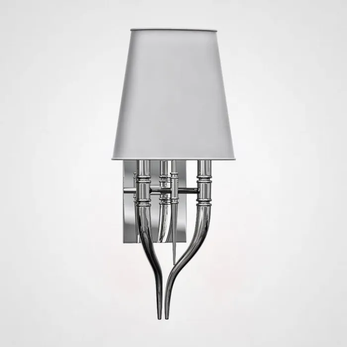 Настенный светильник Crystal Light Brunilde Ipe Cavalli H52 Silver/Gray от ImperiumLoft