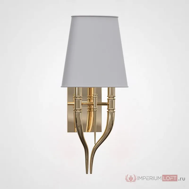 Настенный светильник Crystal Light Brunilde Ipe Cavalli H52 Gold/Gray от ImperiumLoft