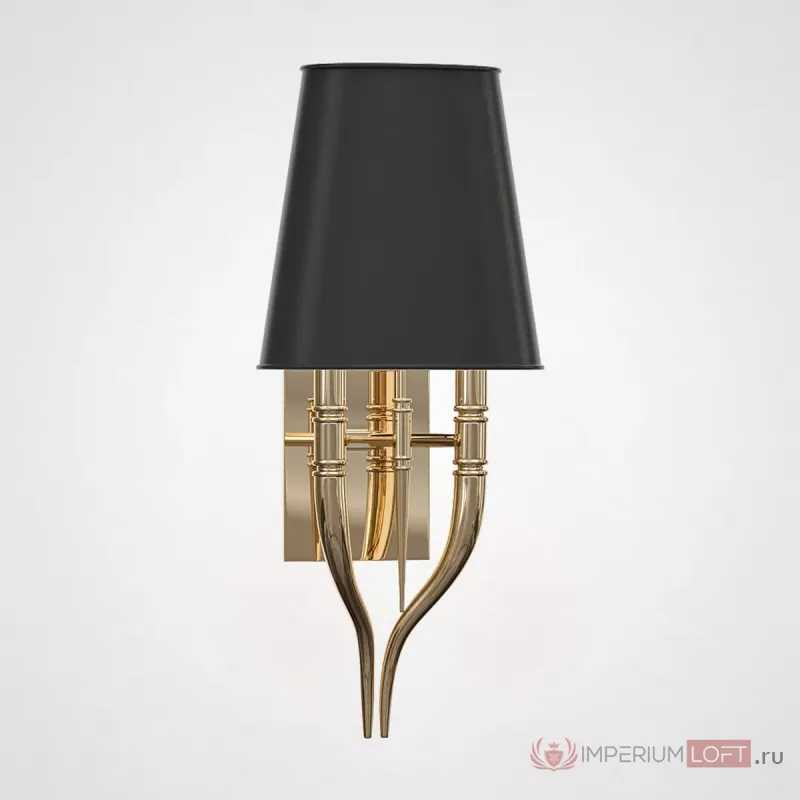 Настенный светильник Crystal Light Brunilde Ipe Cavalli H52 Gold/Black от ImperiumLoft