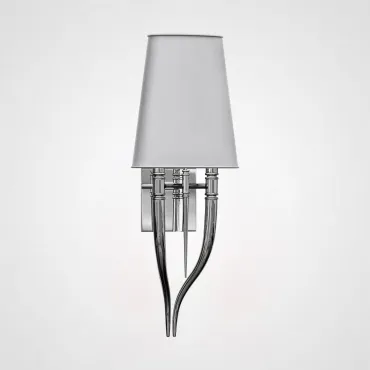 Настенный светильник Crystal Light Brunilde Ipe Cavalli H72 Silver/Gray от ImperiumLoft