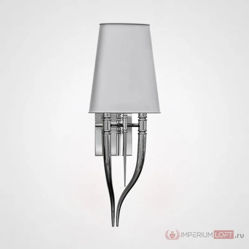 Настенный светильник Crystal Light Brunilde Ipe Cavalli H72 Silver/Gray от ImperiumLoft