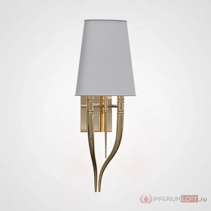 Настенный светильник Crystal Light Brunilde Ipe Cavalli H72 Gold/Gray от ImperiumLoft