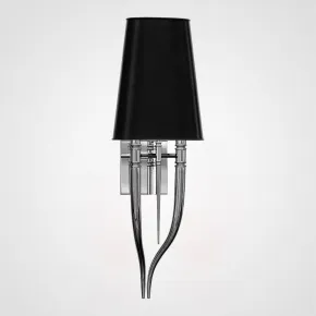Настенный светильник Crystal Light Brunilde Ipe Cavalli H92 Silver/Black