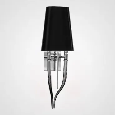 Настенный светильник Crystal Light Brunilde Ipe Cavalli H92 Silver/Black от ImperiumLoft