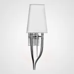 Настенный светильник Crystal Light Brunilde Ipe Cavalli H92 Silver/White от ImperiumLoft