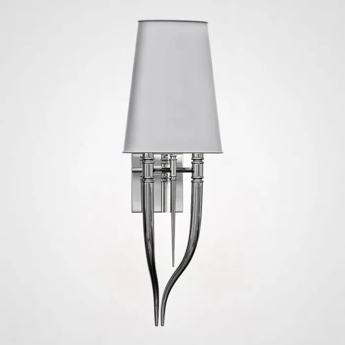 Настенный светильник Crystal Light Brunilde Ipe Cavalli H92 Silver/Gray от ImperiumLoft