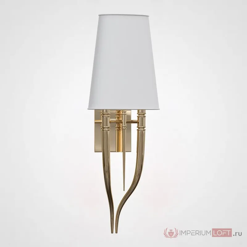 Настенный светильник Crystal Light Brunilde Ipe Cavalli H92 Gold/White от ImperiumLoft