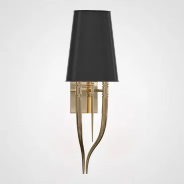 Настенный светильник Crystal Light Brunilde Ipe Cavalli H92 Gold/Black