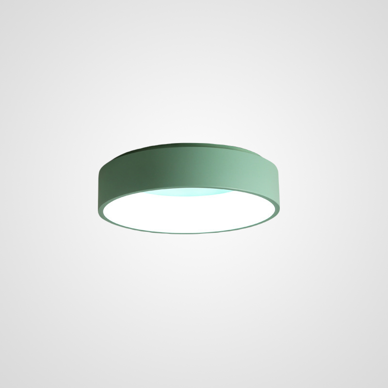 Потолочный светодиодный светильник TRAY D45 Green от ImperiumLoft