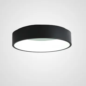 Потолочный светодиодный светильник TRAY D80 Black от ImperiumLoft