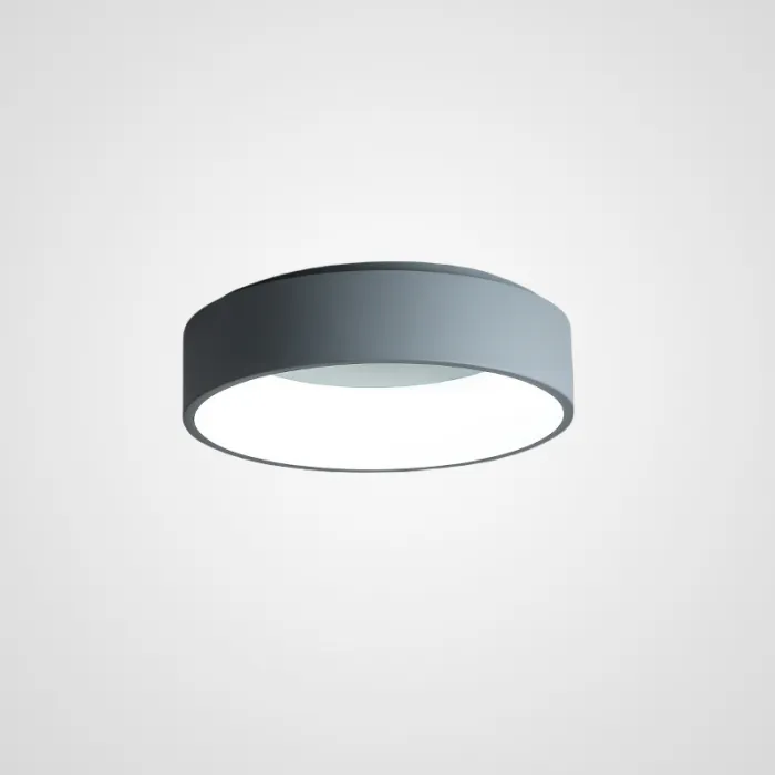 Потолочный светодиодный светильник TRAY D45 Gray от ImperiumLoft