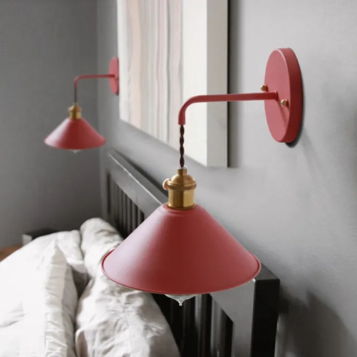 Бра с подвесным плафоном BRAID WALL Gray от ImperiumLoft