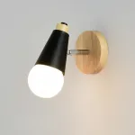 Бра DEER B Black/Light wood от ImperiumLoft