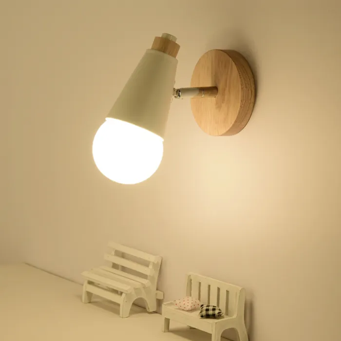 Бра DEER B Black/Light wood от ImperiumLoft