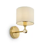 Бра Maytoni Alloro MOD088WL-01BS Цвет арматуры латунь Цвет плафонов белый