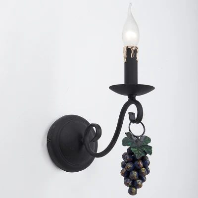 Бра Vitaluce V1039 V1039/1A Цвет арматуры чёрный Цвет плафонов серый