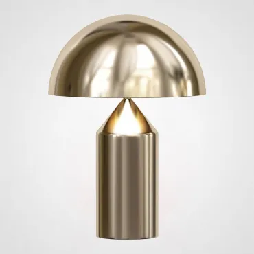 Настольная лампа Atollo Table Lamp gold H35 от ImperiumLoft