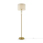 Торшер Maytoni Alloro MOD088FL-01BS Цвет арматуры латунь Цвет плафонов белый