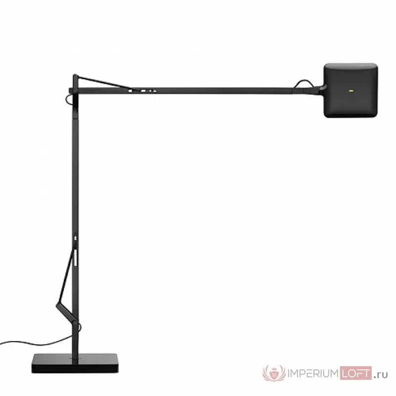 Настольная лампа Kelvin LED Base Shiny black F3311030 от ImperiumLoft