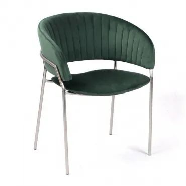 Дизайнерский обеденный стул LaLume-ST00244 Зеленый