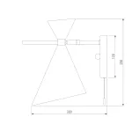 Бра Eurosvet Apart 70114/1 белый Цвет арматуры белый Цвет плафонов белый от ImperiumLoft