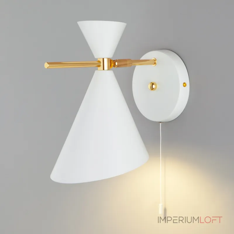 Бра Eurosvet Apart 70114/1 белый Цвет арматуры белый Цвет плафонов белый