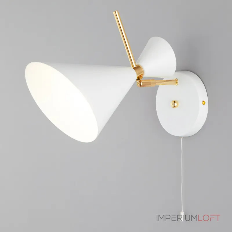 Бра Eurosvet Apart 70114/1 белый Цвет арматуры белый Цвет плафонов белый