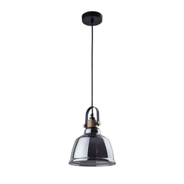 Подвесной светильник Nowodvorski Amalfi 9152 Цвет арматуры черный Цвет плафонов серебро от ImperiumLoft