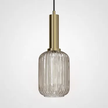 Подвесной светильник Ferm Living chinese lantern A Brass / Amber