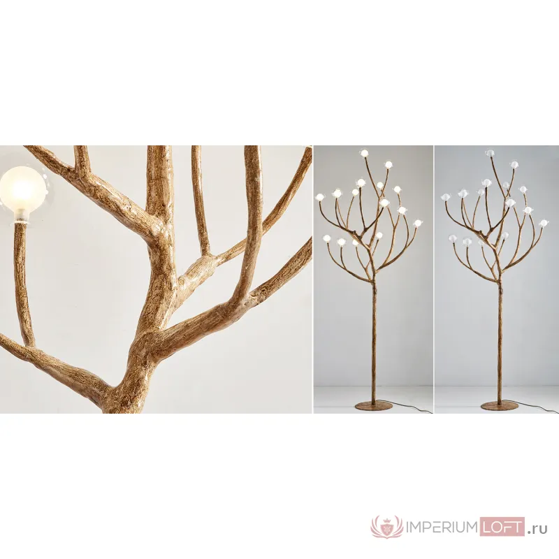 Торшер Tree branch Floor lamp от ImperiumLoft