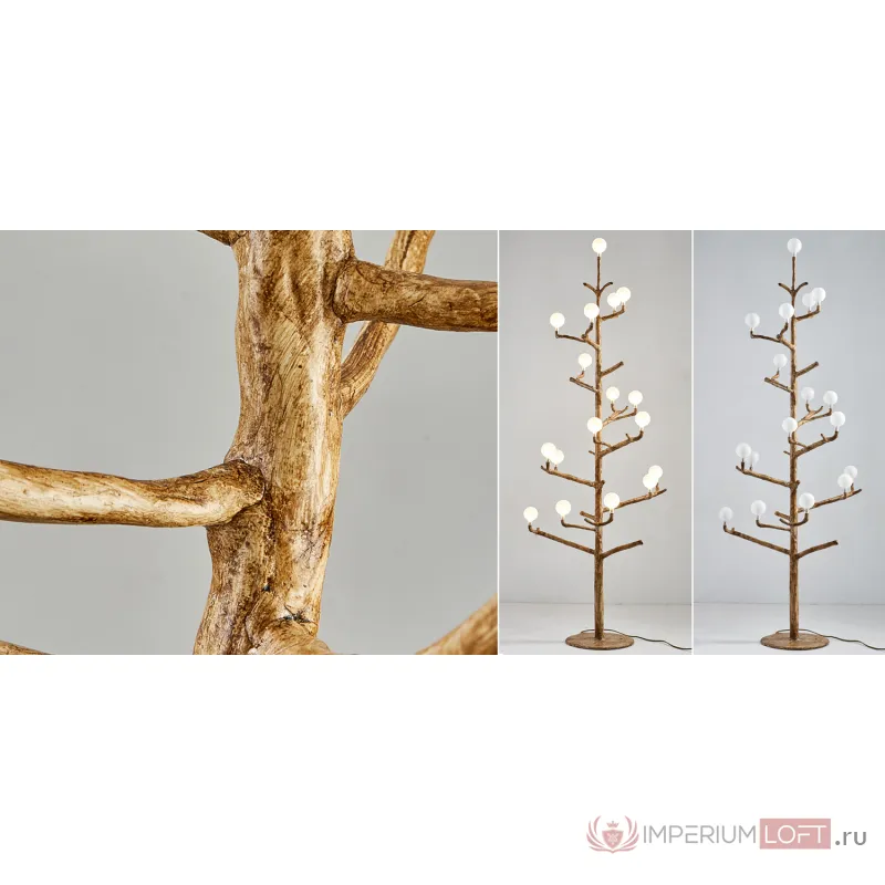 Торшер Tree branch Floor lamp vertical от ImperiumLoft