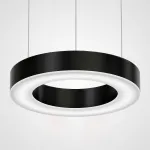 Люстра Light Ring Horizontal D30 Черный от ImperiumLoft